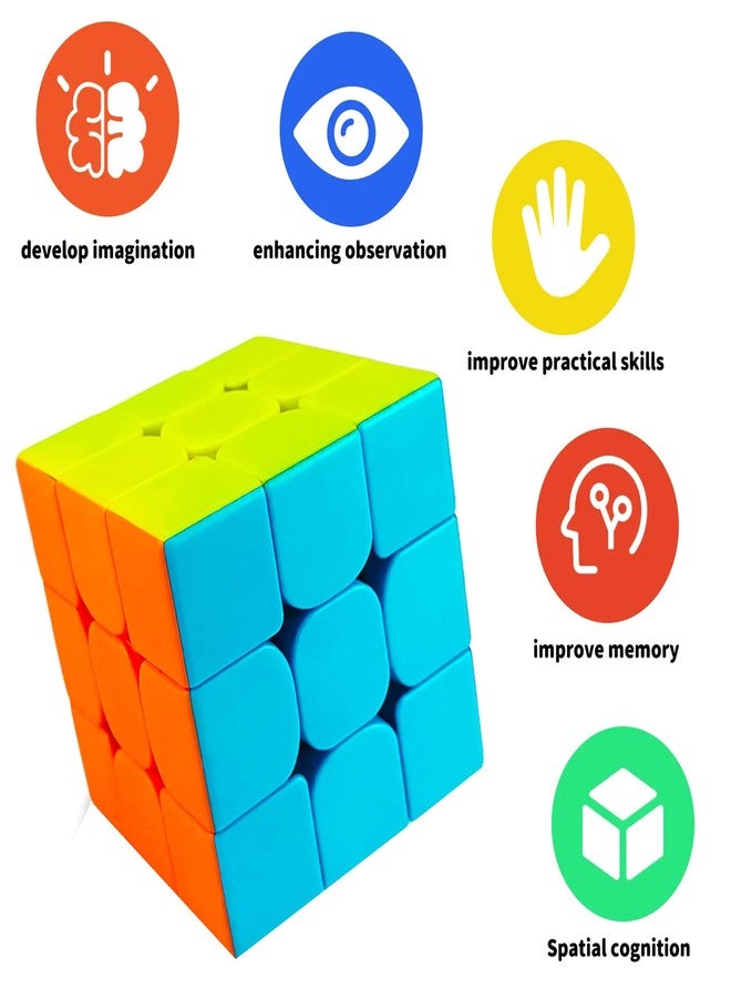 Rose Petals 3x3x3 Brain Teaser Cube for Kids & Adults - Enhance Focus and Reactivity with This Top Educational Puzzle Toy - Image 3